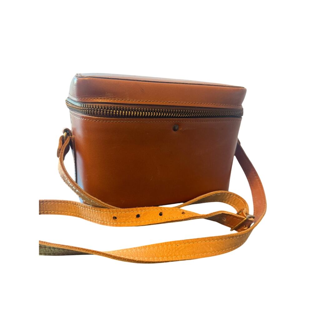 Vintage Argus Camera Leather Bag 1950s
